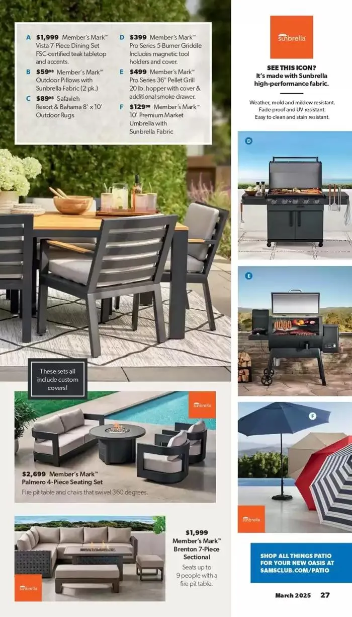 Weekly ad Sam's Club Weekly ad from March 12 to April 6 2025 - Page 27