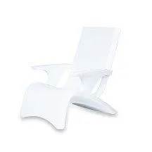 Step2 White In-Water Vero Adirondack Patio and Pool Chair