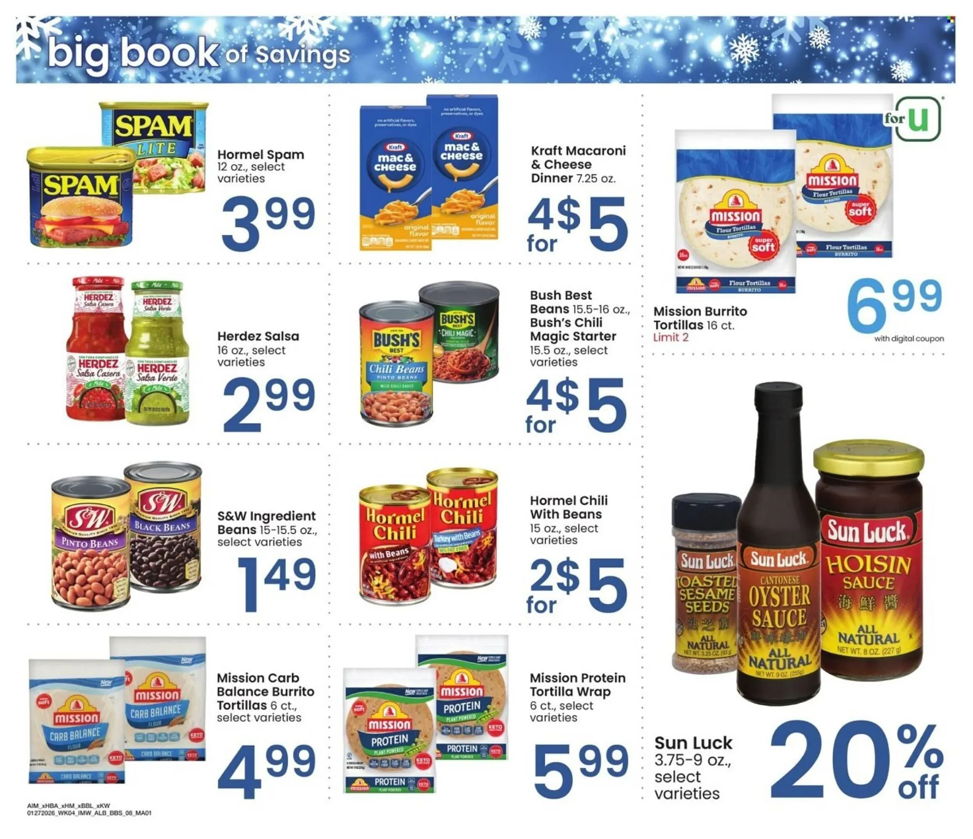 Weekly promotion Albertsons weekly ad spanning from January 27 to February 23 2026 - Page 7 for Catalogue 365