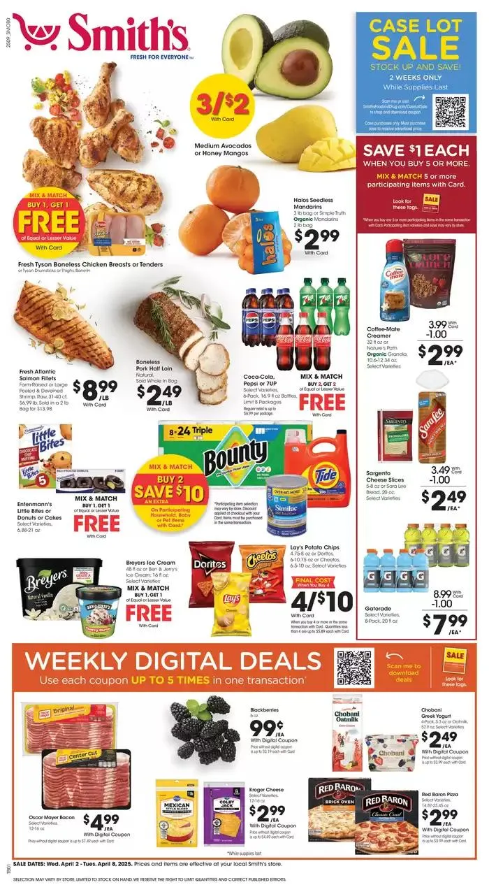 Weekly ad Save now with our deals from April 2 to April 8 2025 - Page 1