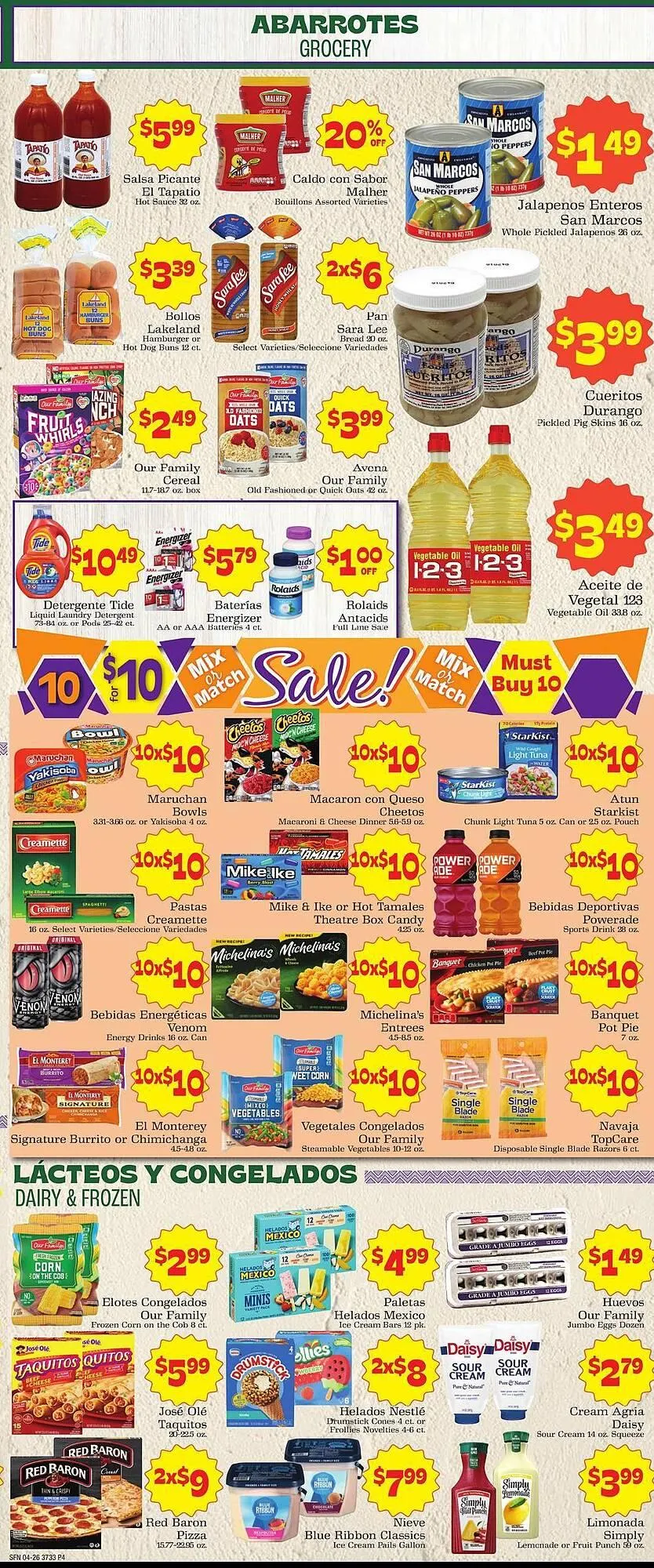 Weekly ad Supermercado Nuestra Familia weekly ad from April 26 to May 2 2026 - Page 4