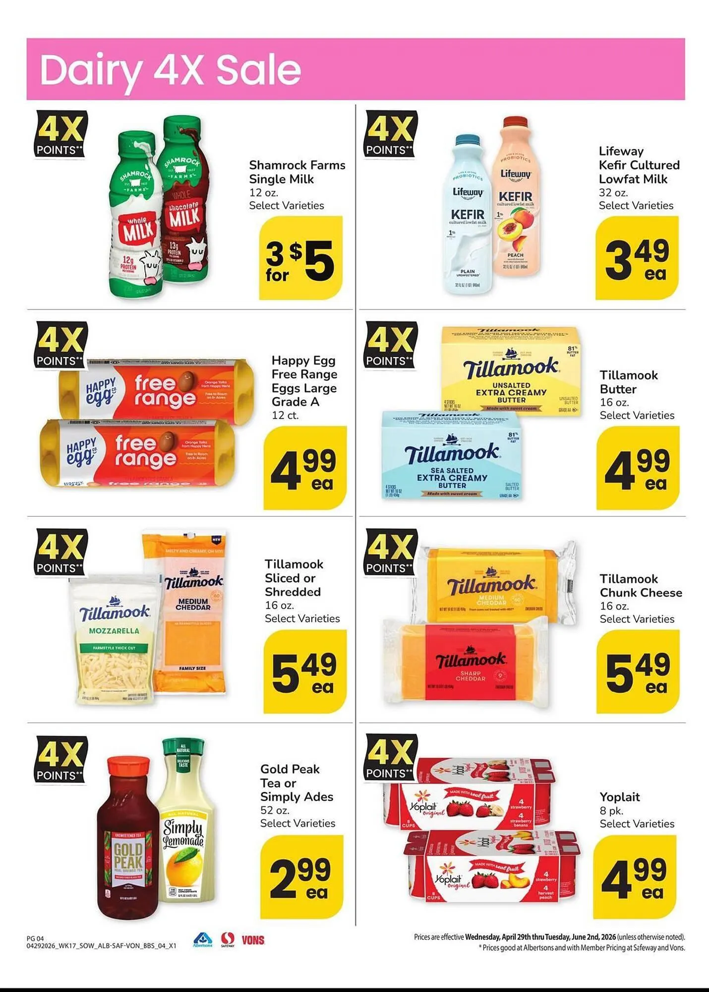 Weekly ad Safeway weekly ad from April 29 to June 2 2026 - Page 4