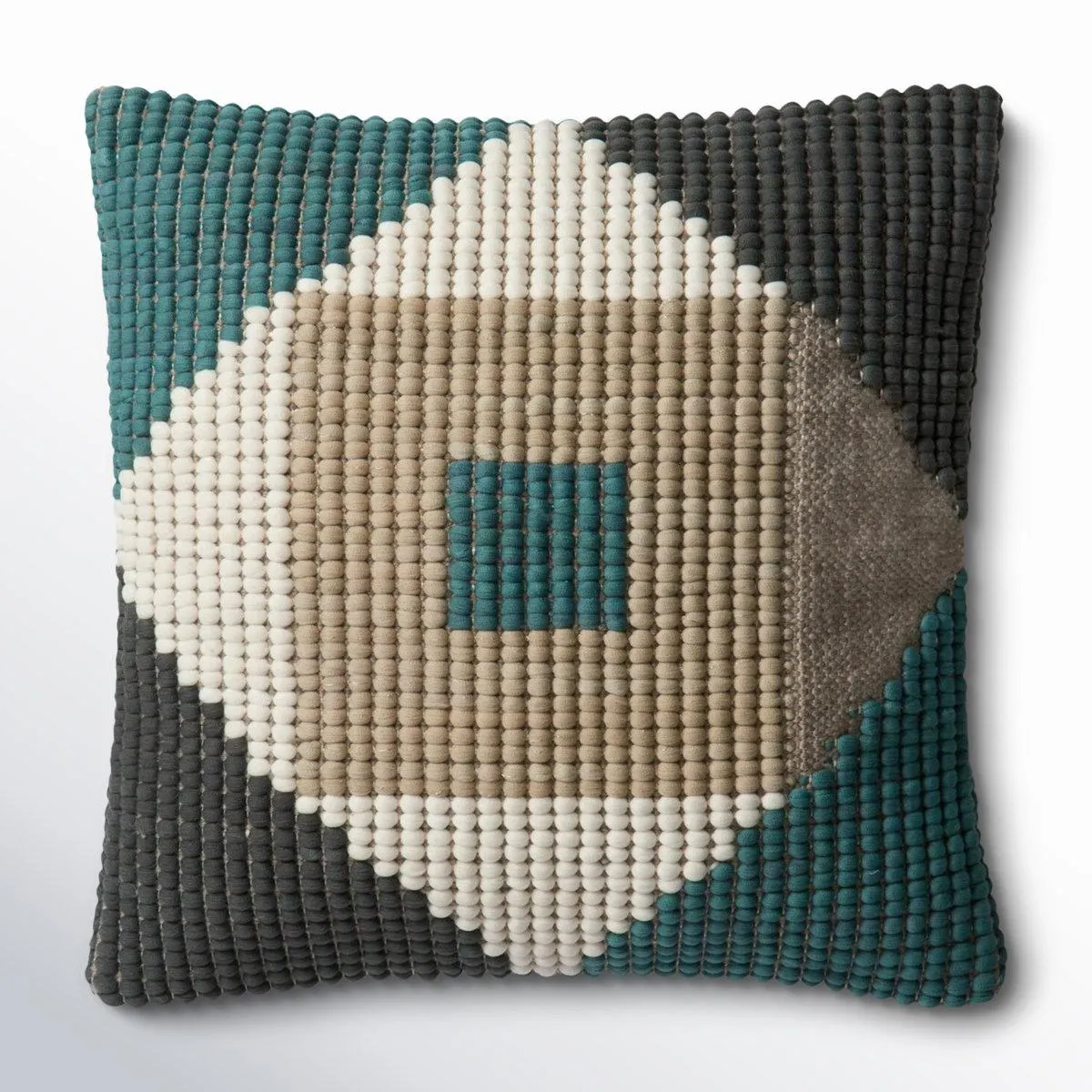 Kaleigh Geometric Indoor/Outdoor Throw Pillow
