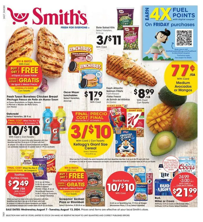 Weekly ad Top deals for all customers from August 7 to August 13 2024 - Page 1