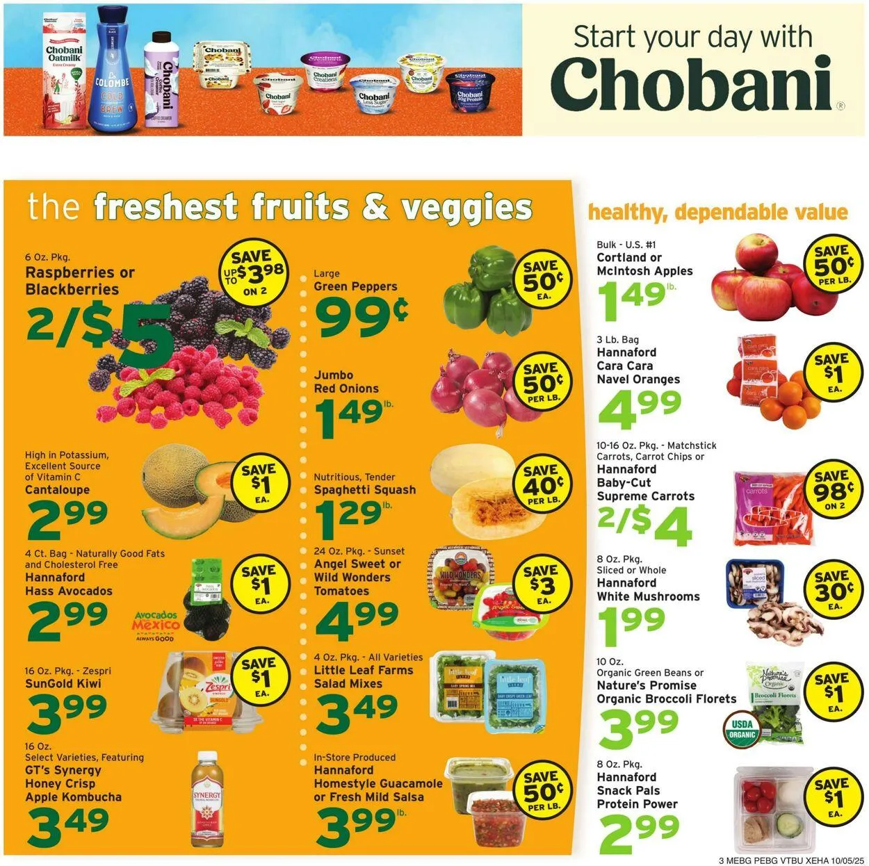 Weekly ad Hannaford Current weekly ad from October 5 to October 12 2025 - Page 3