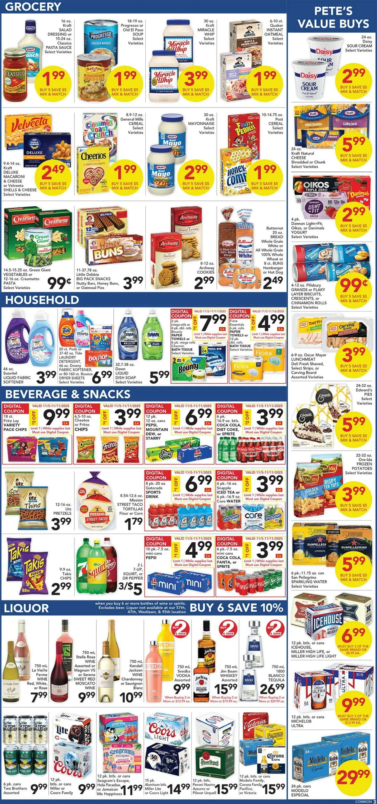 Weekly ad Pete's Fresh Market Current weekly ad from November 5 to November 11 2025 - Page 3