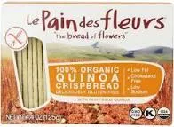 La Pain des Fleurs - Quinoa Crispbread 4.4 Oz