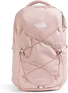 THE NORTH FACE Women's Jester Everyday Laptop Backpack | Commuter Travel Bag with Laptop Sleeve, Water-Repellent Finish, Spacious Compartment, Pink Moss, One Size