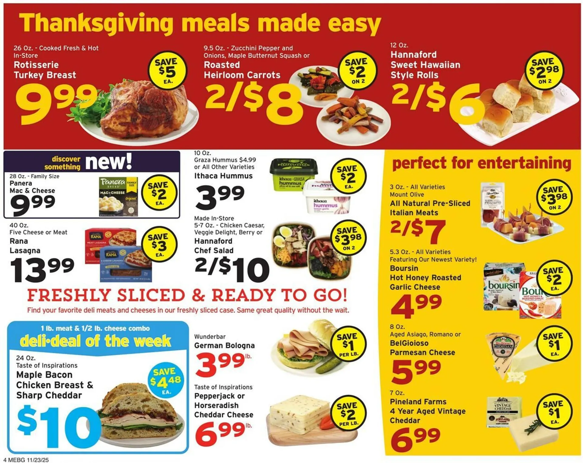 Weekly ad Hannaford flyer from November 23 to November 29 2025 - Page 4