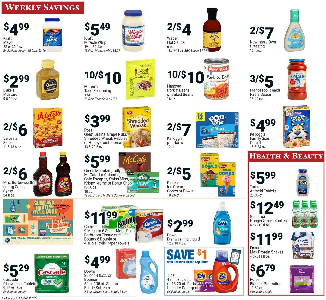 Catálogo de Redner’s Warehouse Market Current weekly ad 5 de junio al 11 de junio 2025 - Página 2