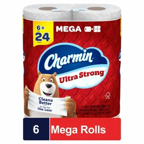 Charmin Ultra Strong Toilet Paper Mega Roll