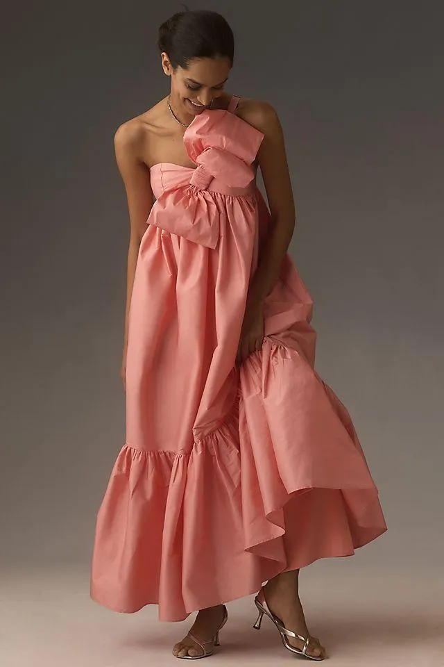 Atsu Sally Bow Midi Dress