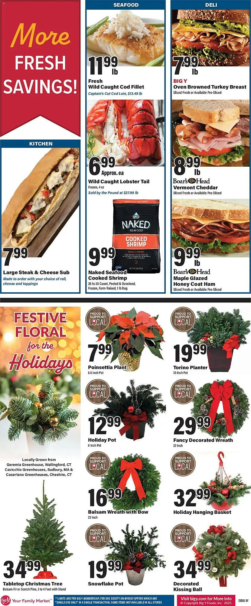 Weekly ad Big Y flyer from December 4 to December 10 2025 - Page 2