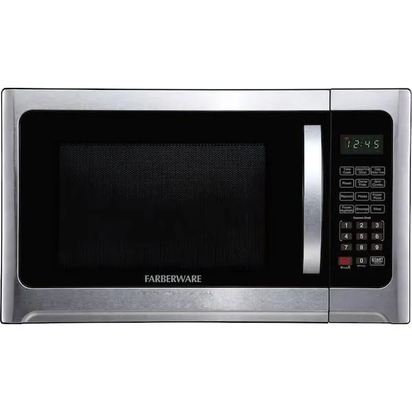 FM12SSG Professional 1.2 cu. ft. Stainless Steel Countertop Microwave and Grill Oven, 1100 Watt