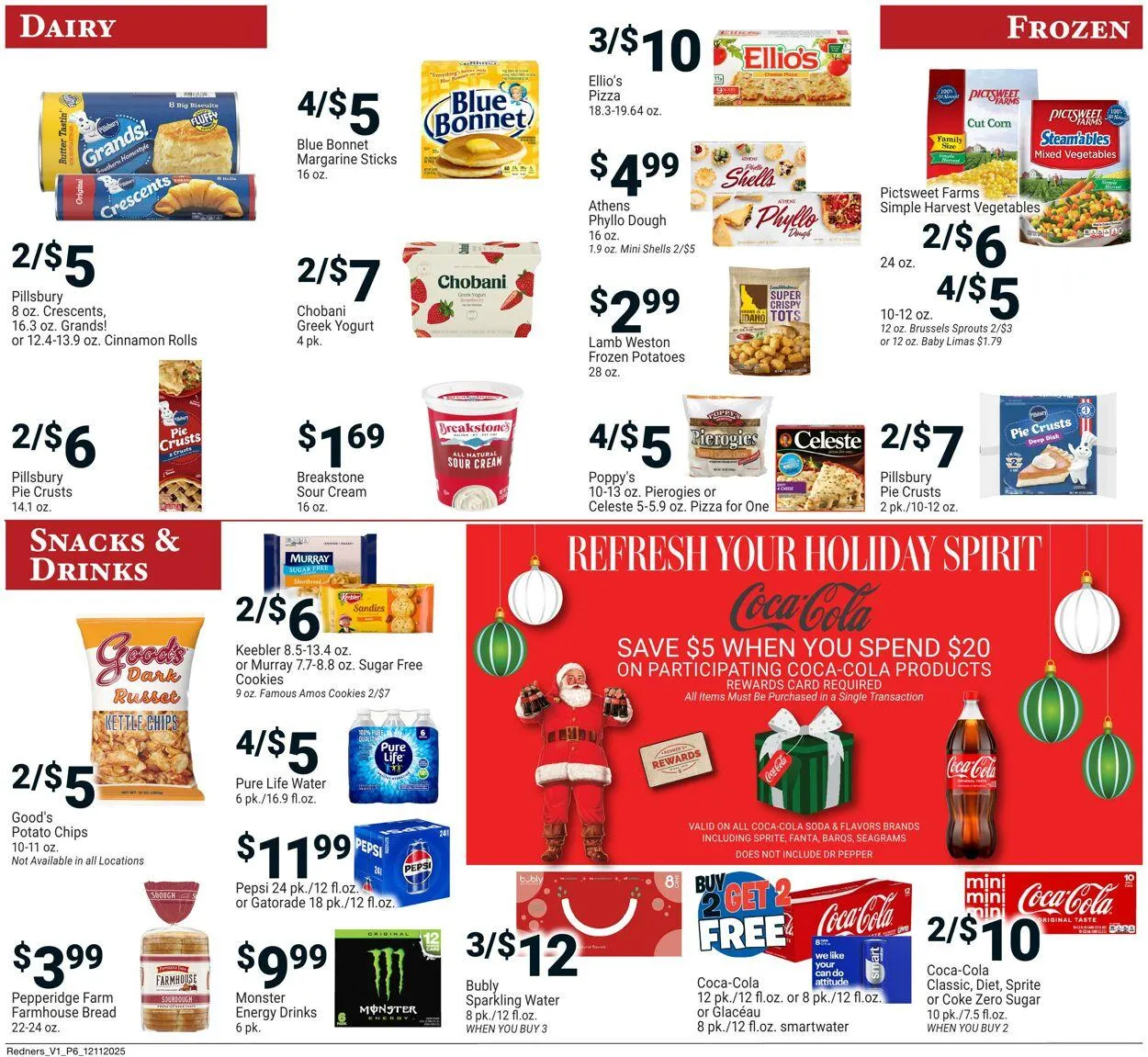 Weekly ad Redner’s Warehouse Market Current weekly ad from December 11 to December 17 2025 - Page 6