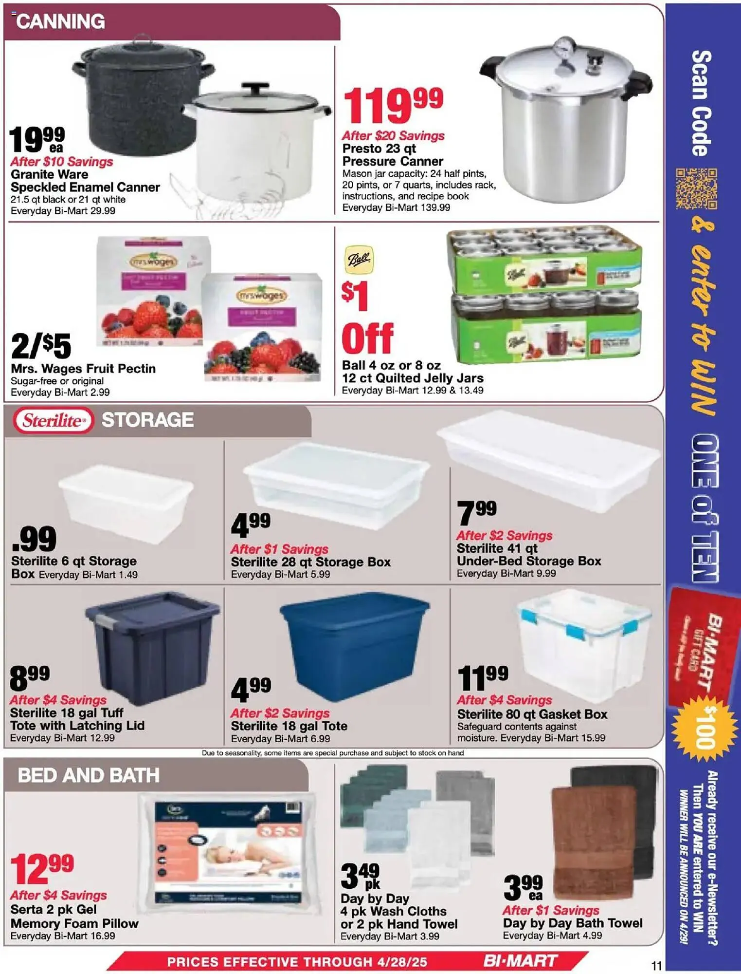 Weekly ad Bi-Mart Weekly Ad from April 15 to April 28 2025 - Page 11