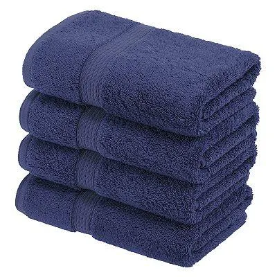 SUPERIOR 4-piece Egyptian Cotton Hand Towel Set
