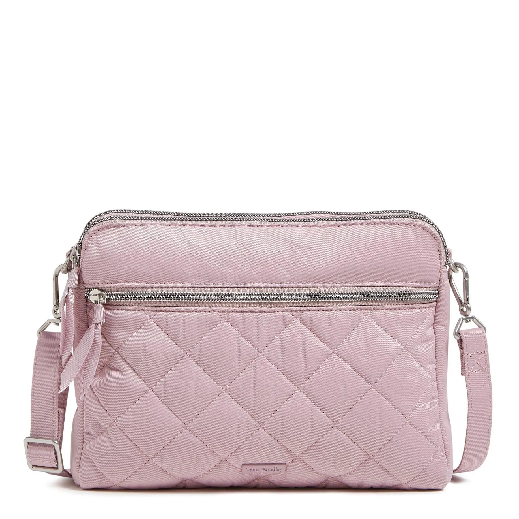 Triple Compartment Crossbody Bag