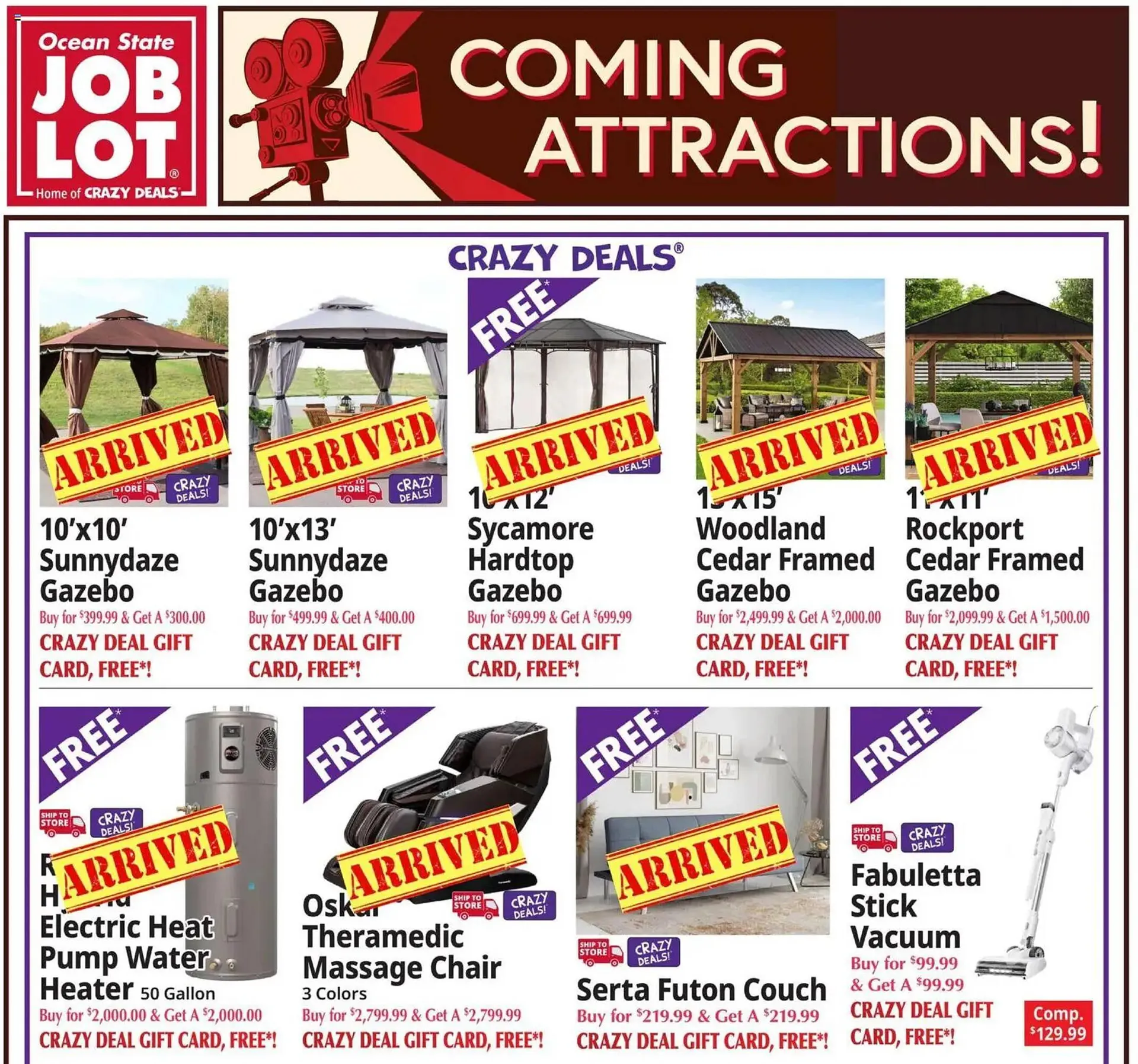 Weekly ad Ocean State Job Lot flyer from April 2 to April 9 2026 - Page 1