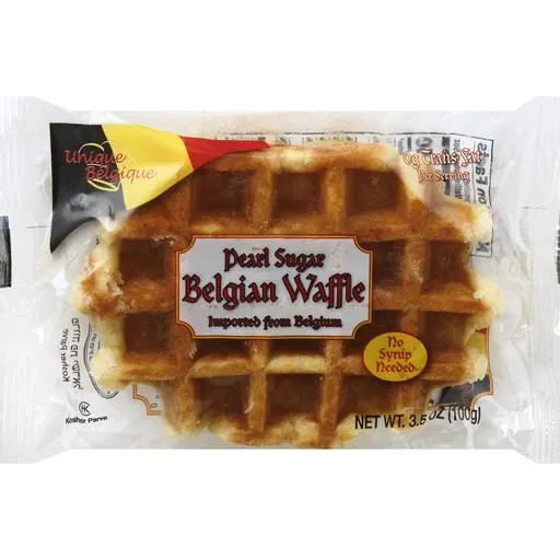Unique Belgique Waffle, Belgian, Pearl Sugar