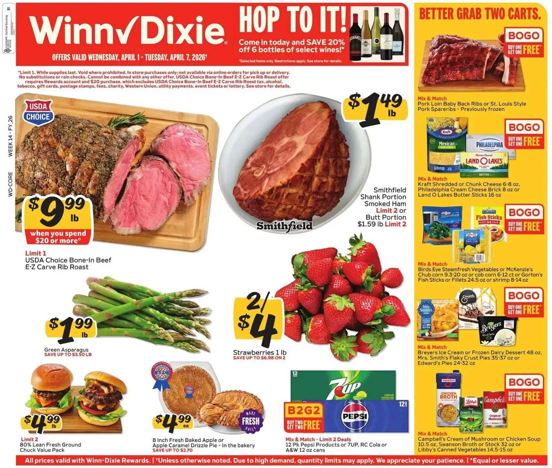 Winn Dixie weekly ad - 1