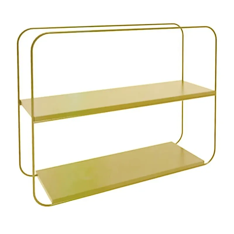 Oh Joy! Gold Metal Wall Shelves, 12x14