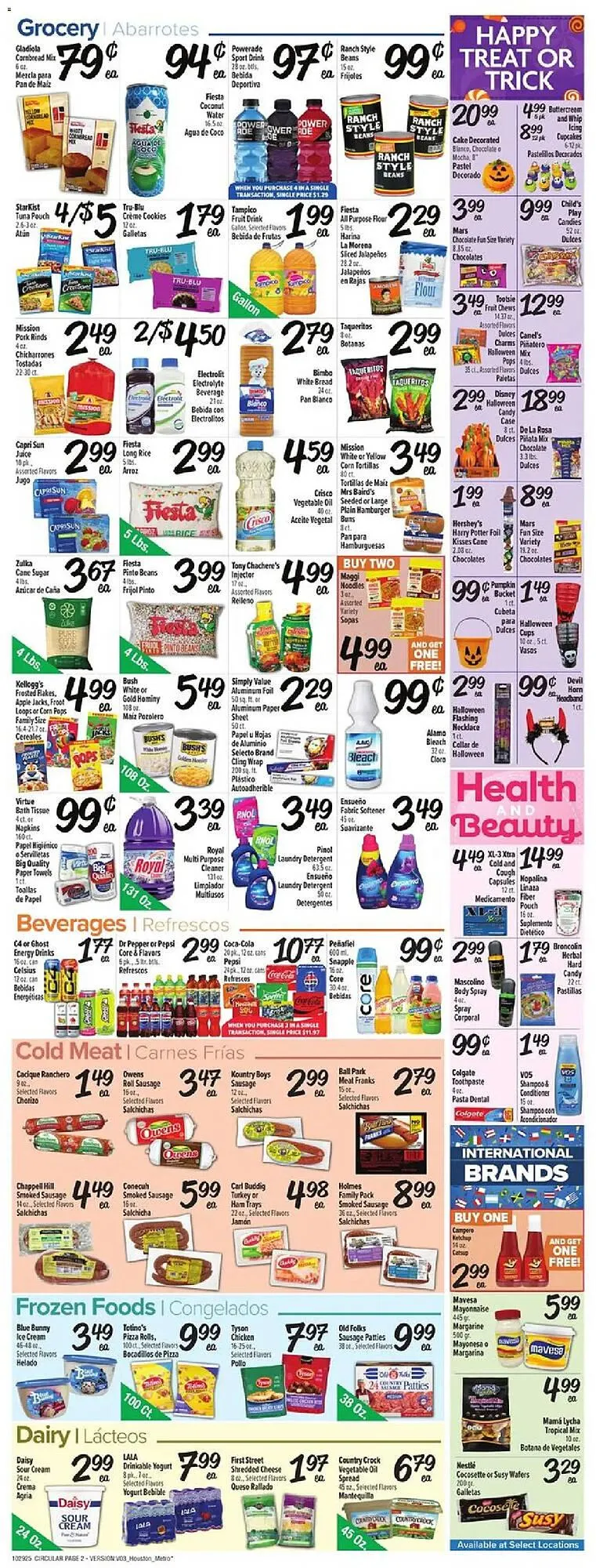 Weekly ad Fiesta Mart weekly ad from October 29 to November 4 2025 - Page 2