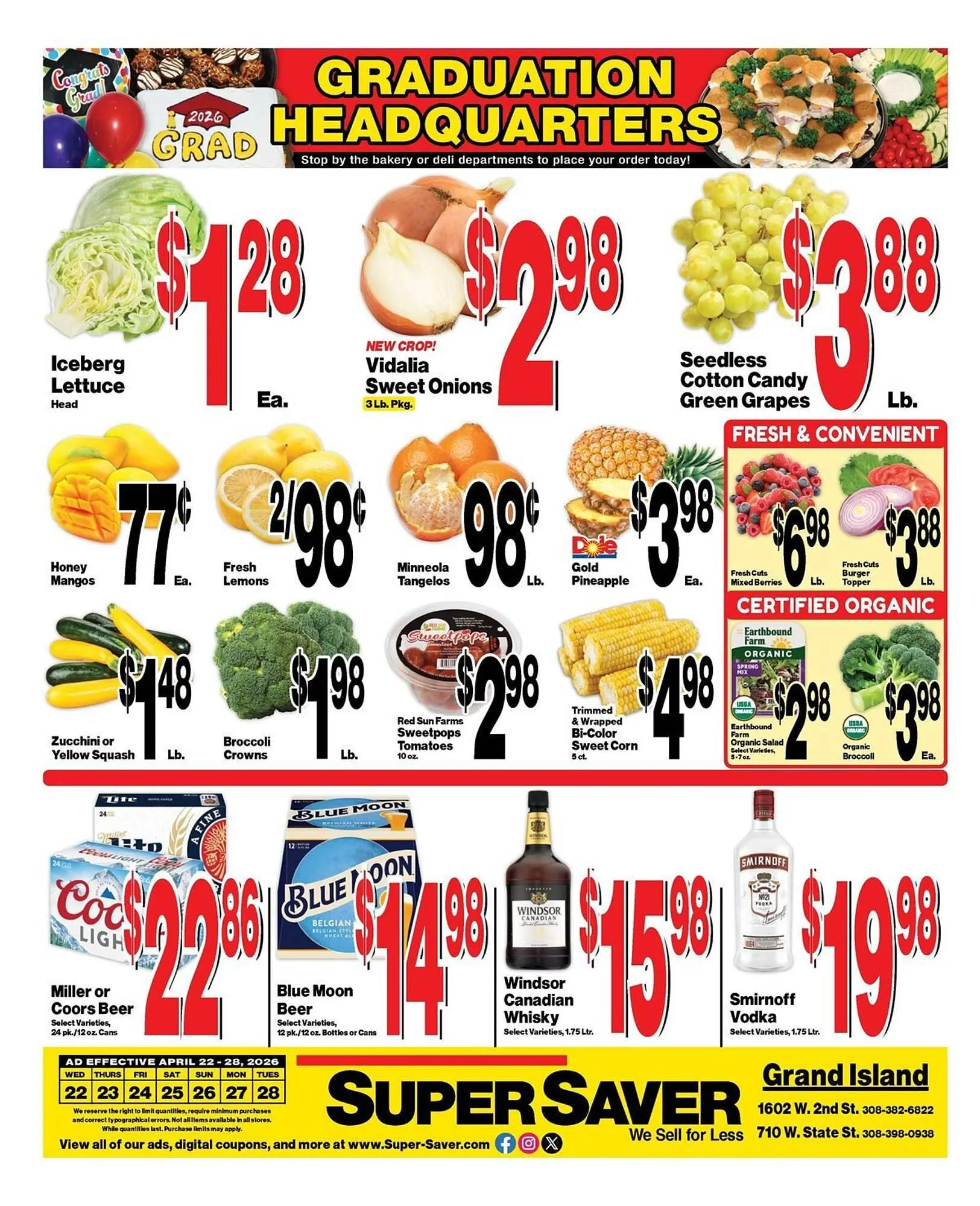 Weekly ad Super Saver weekly ad from April 22 to April 28 2026 - Page 4