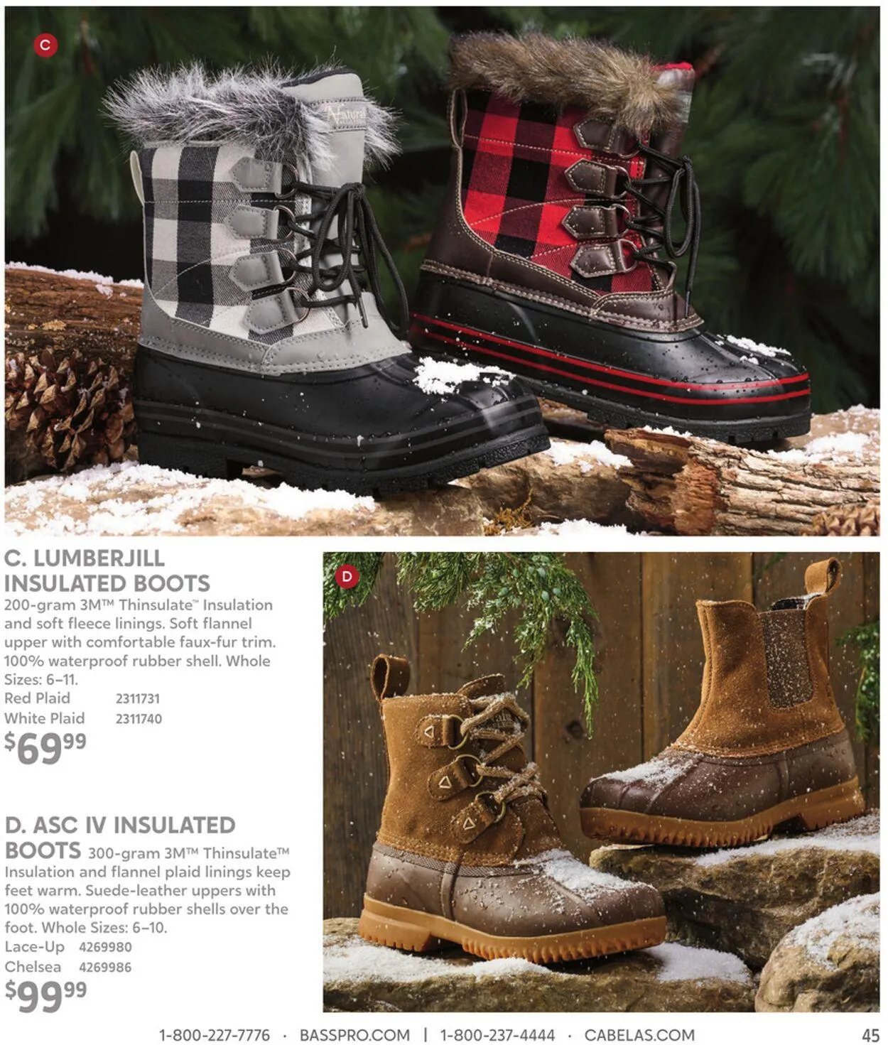 Weekly promotion Cabela's Current weekly ad spanning from November 30 to December 14 2025 - Page 45 for Catalogue 365