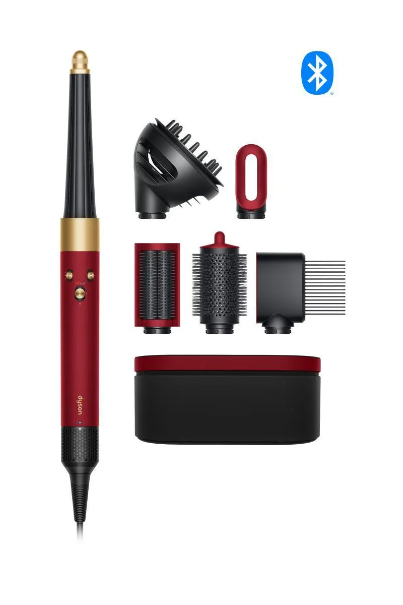 Dyson Airwrap i.d.™ multi-styler and dryer Curly+Coily (Red Velvet/Gold)