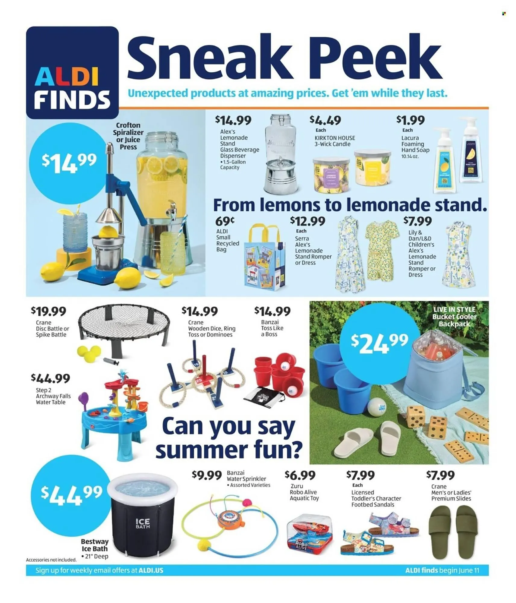 Weekly ad Aldi Weekly Ad from June 11 to June 17 2025 - Page 1