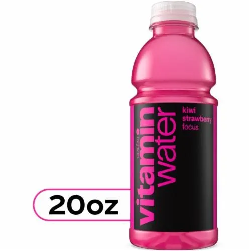 vitaminwater® Focus Kiwi Strawberry Flavored Bottled Water Beverage