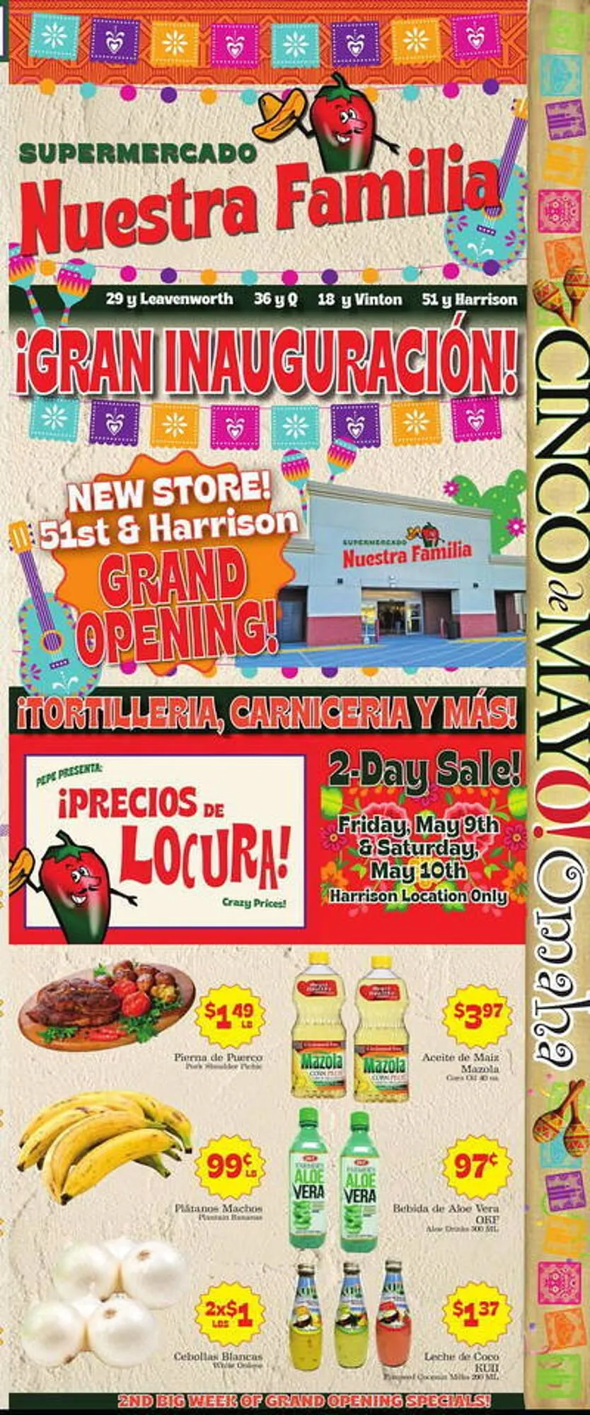 Catálogo de Supermercado Nuestra Familia Weekly Ad 4 de mayo al 10 de mayo 2025 - Página 5