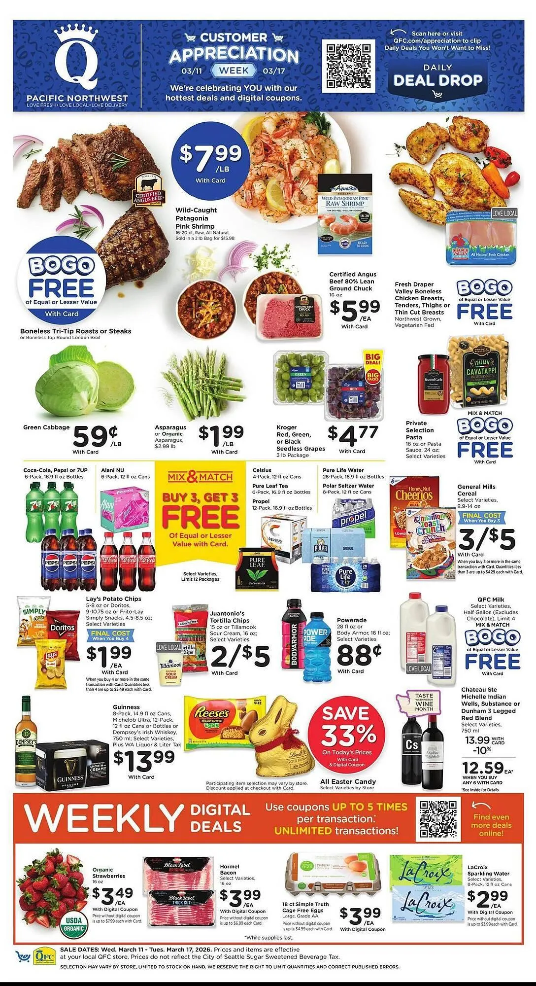 QFC weekly ad - 1