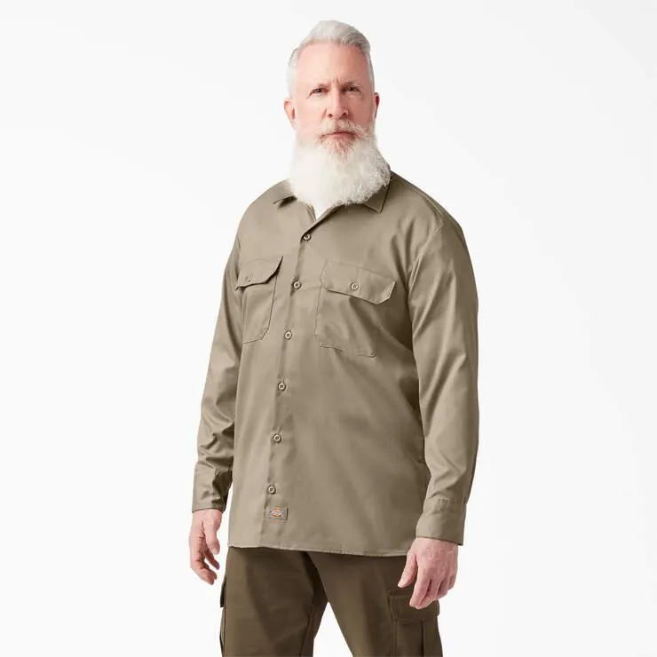 FLEX Relaxed Fit Long Sleeve Work Shirt