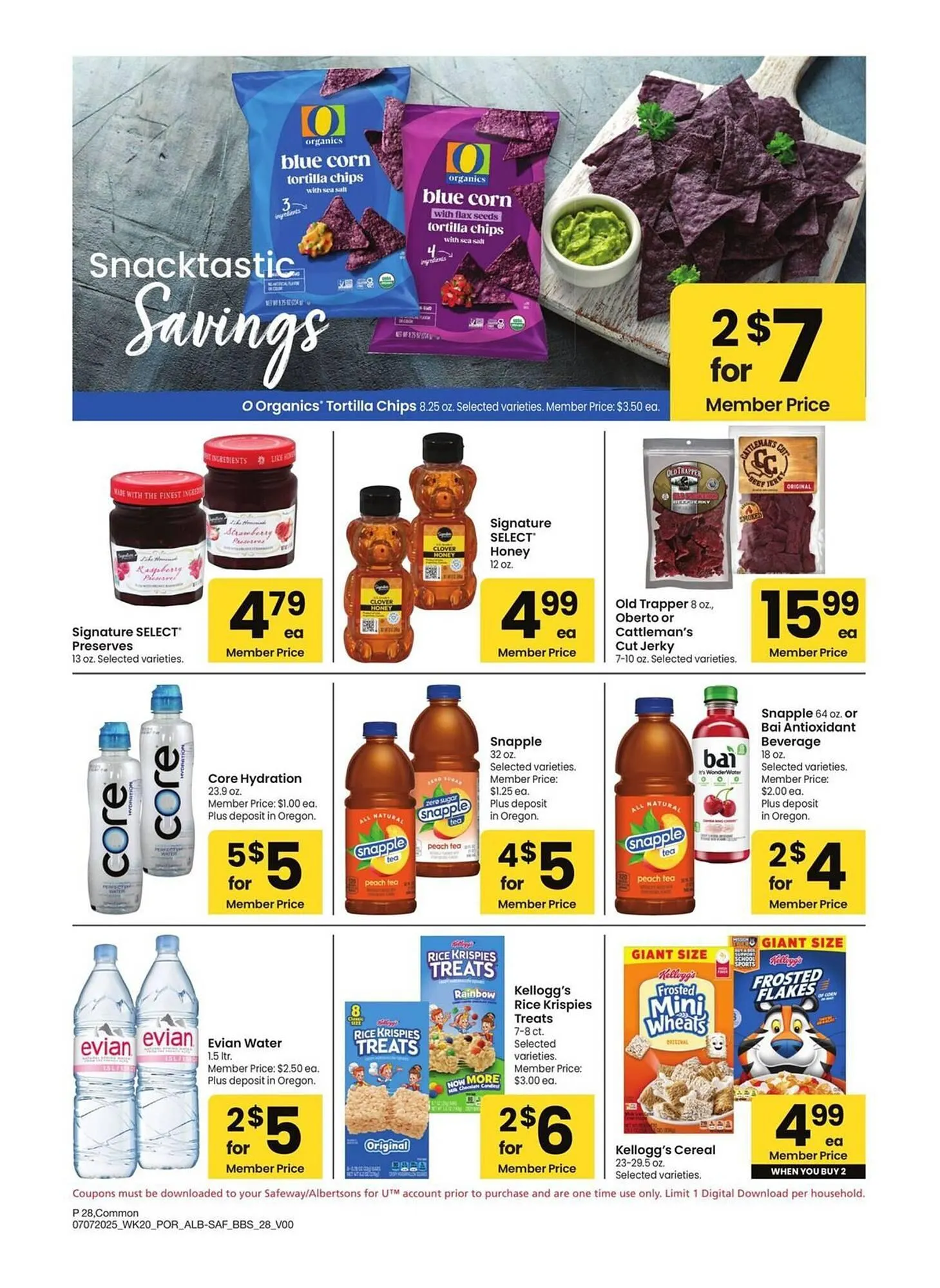Weekly ad Albertsons Weekly Ad from July 7 to August 3 2025 - Page 28