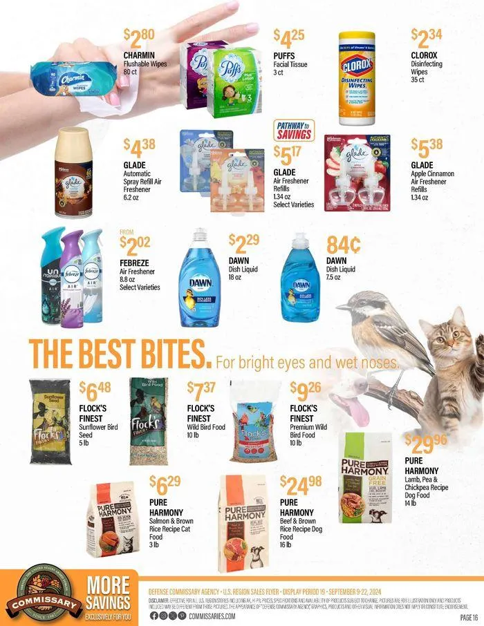 Weekly ad Flyer Commissary from September 9 to September 22 2024 - Page 16