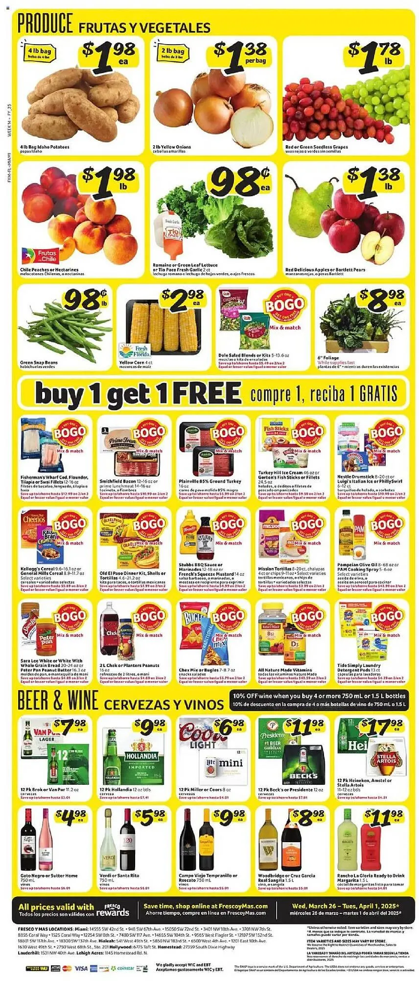 Weekly ad Fresco y Más Weekly Ad from March 26 to April 1 2025 - Page 7