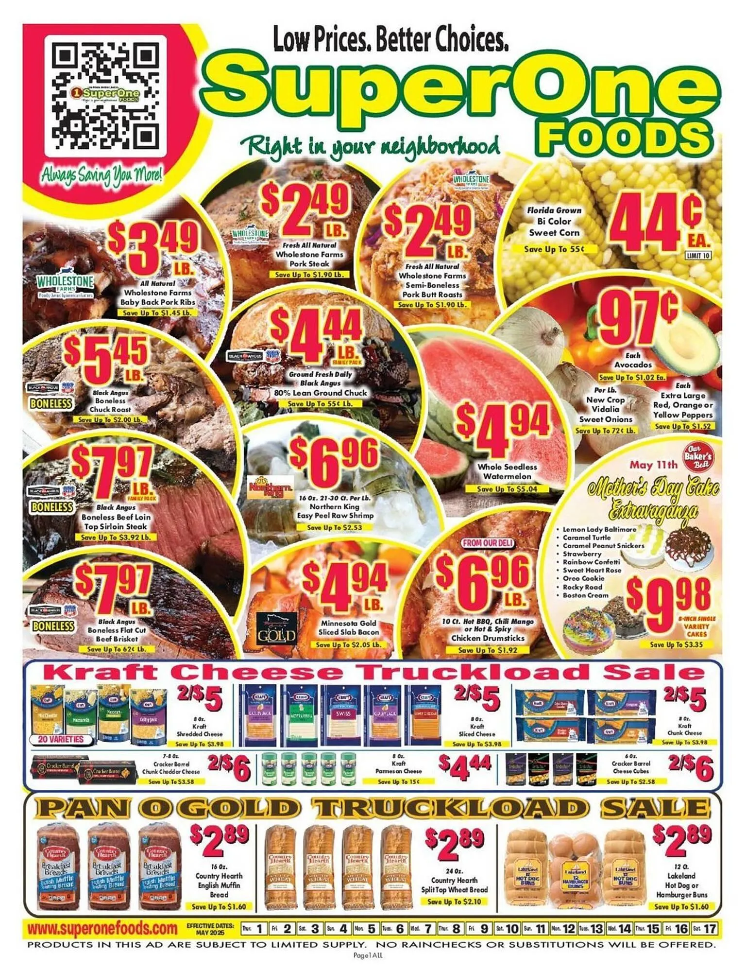 Miners County Market Weekly Ad - 1