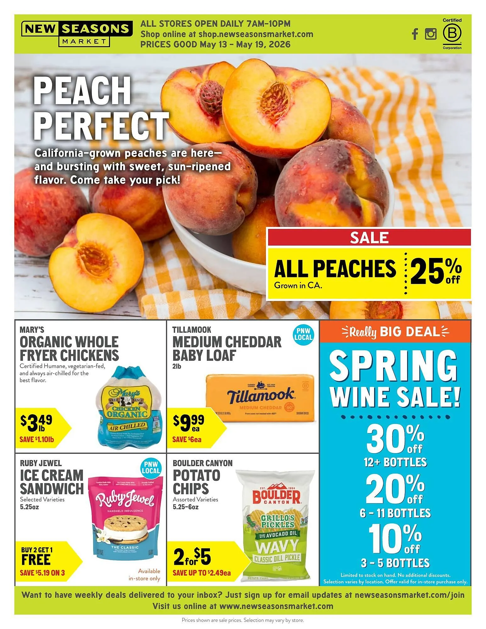 Weekly ad New Seasons Market weekly ad from May 13 to May 19 2026 - Page 1