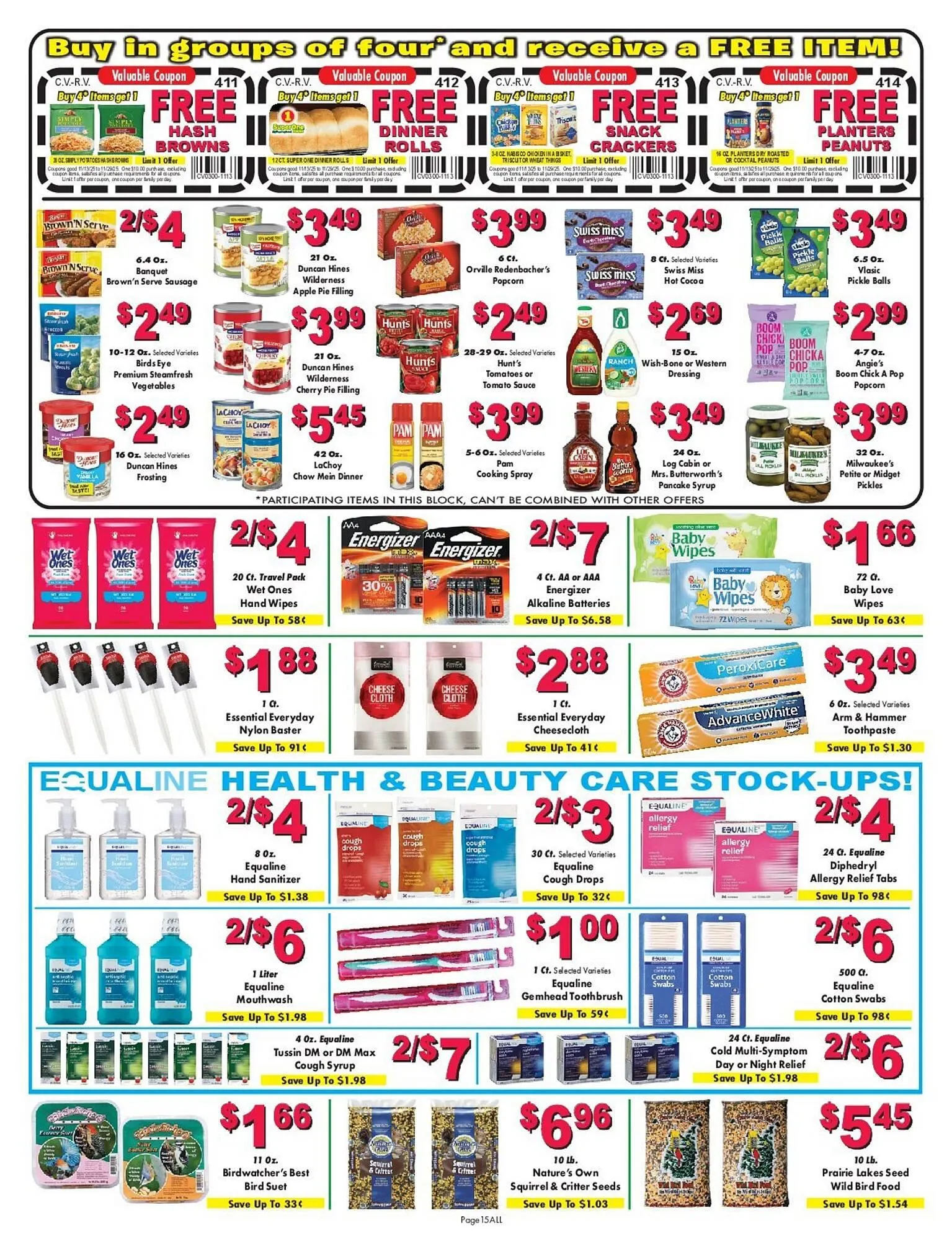 Weekly ad Miners County Market weekly ad from October 30 to November 15 2025 - Page 14