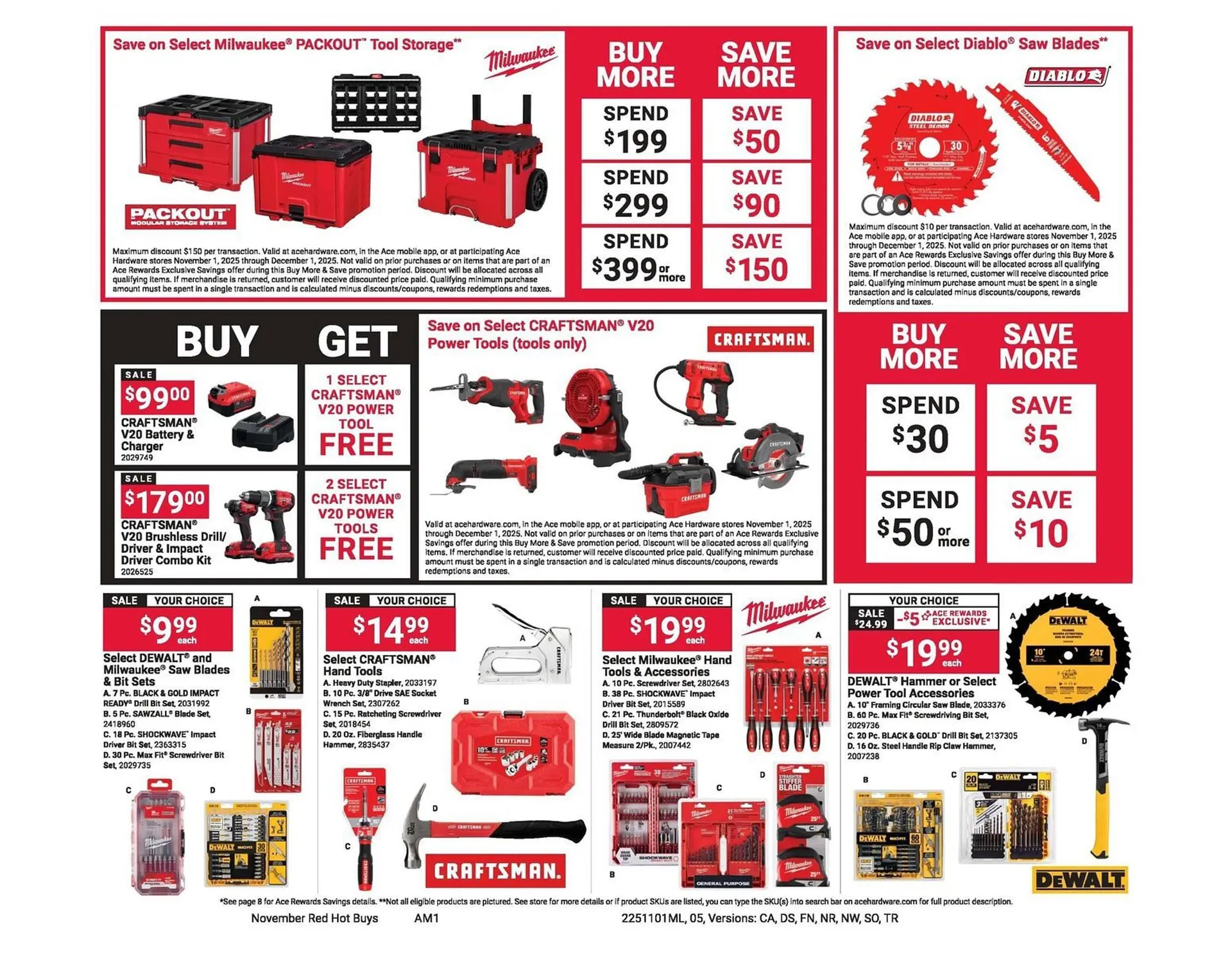 Weekly ad Ace Hardware flyer from November 1 to December 1 2025 - Page 5