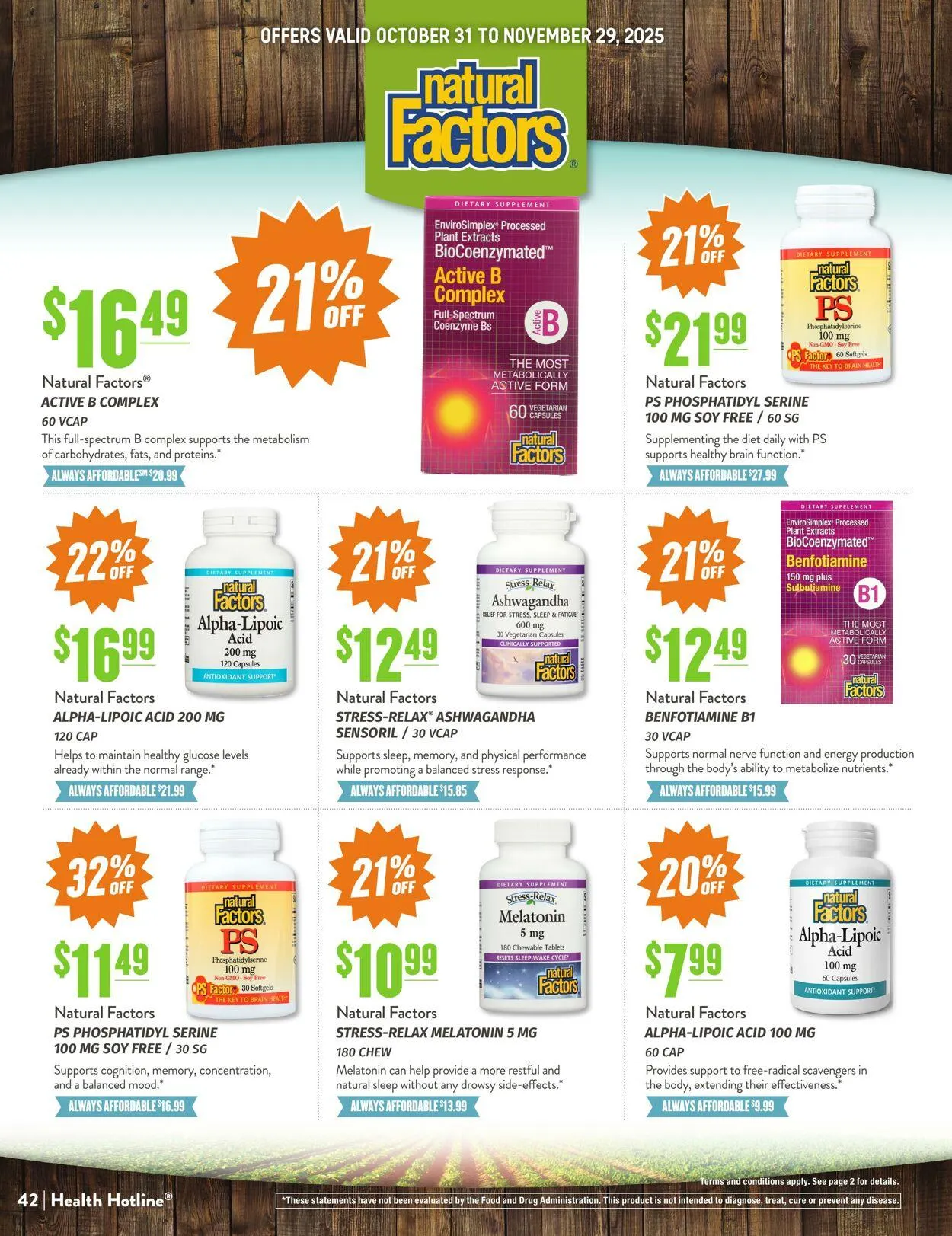 Weekly ad Natural Grocers from October 23 to November 3 2025 - Page 42