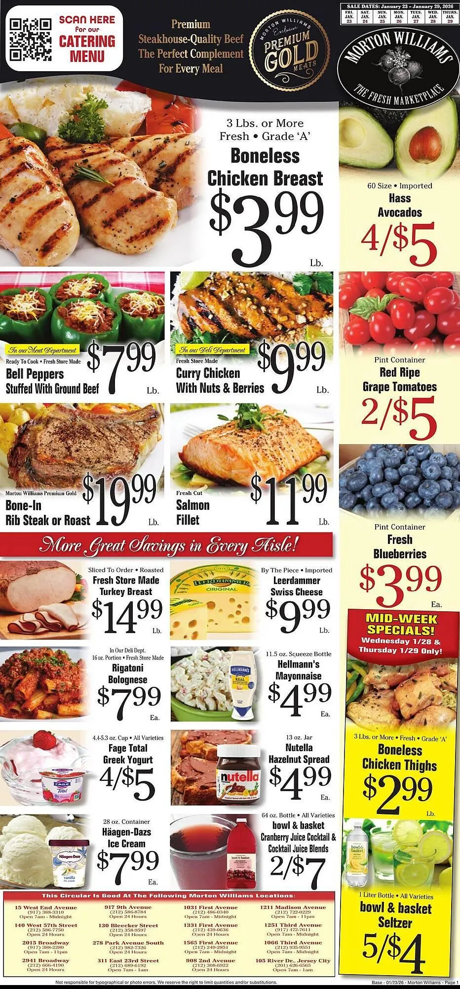 Morton Williams weekly ad - 1