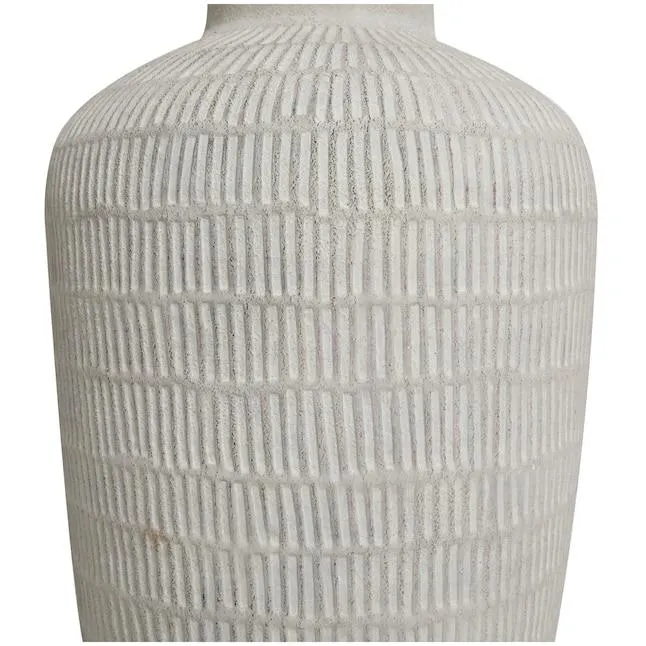 Grayson Lane Off-white Ceramic Modern Vase