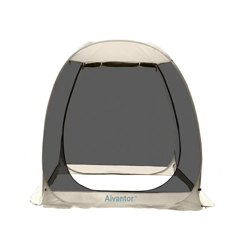Leedor Pop-Up Screen House Tent, 6' x 6', Beige