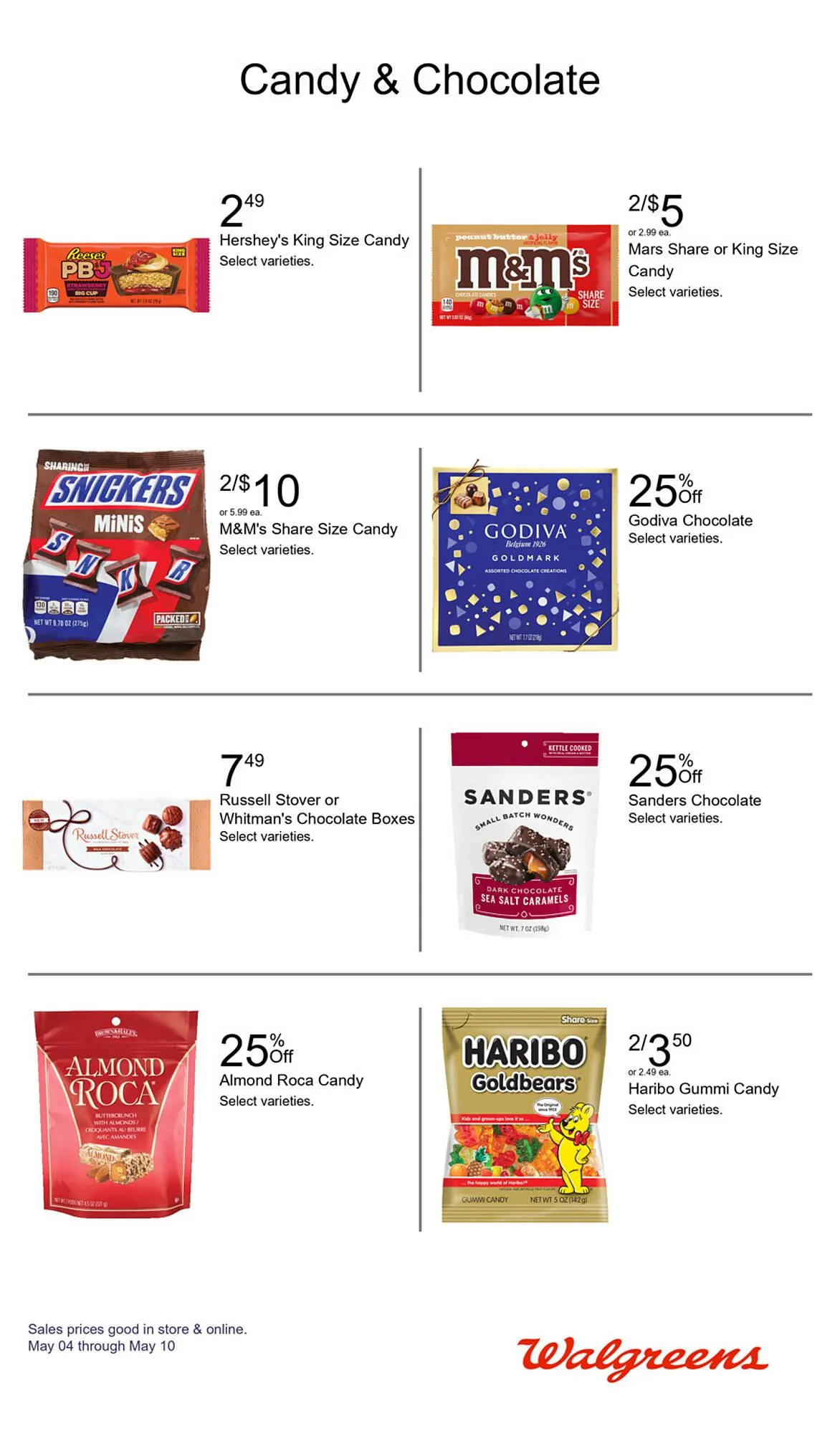 Weekly ad Walgreens Weekly Ad from May 4 to May 10 2025 - Page 50
