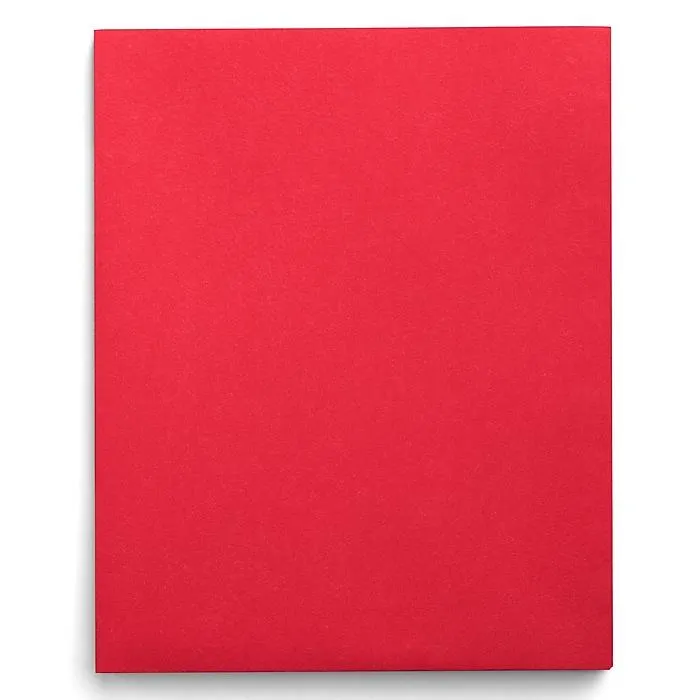 Staples Smooth 2-Pocket Paper Folder,
