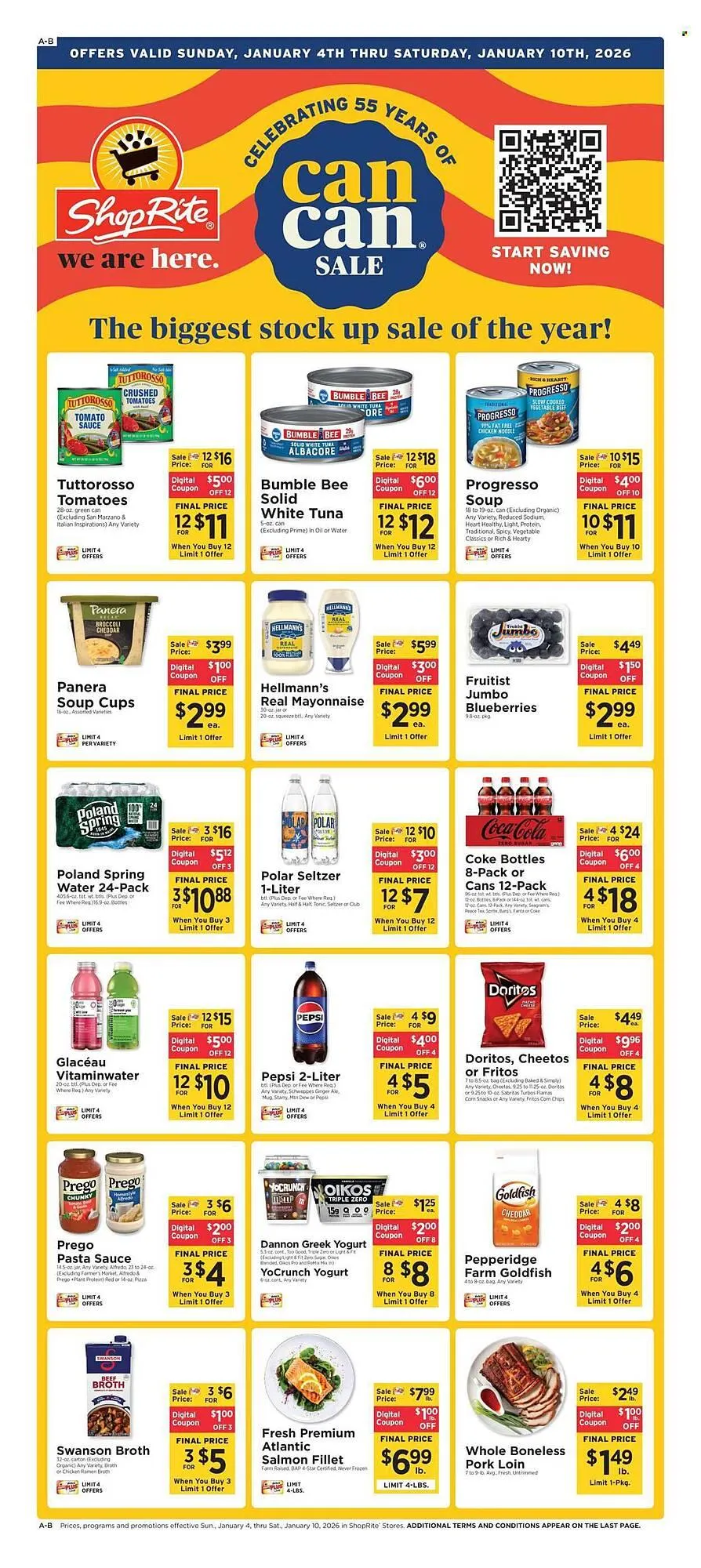 Weekly ad ShopRite flyer from January 4 to January 10 2026 - Page 1