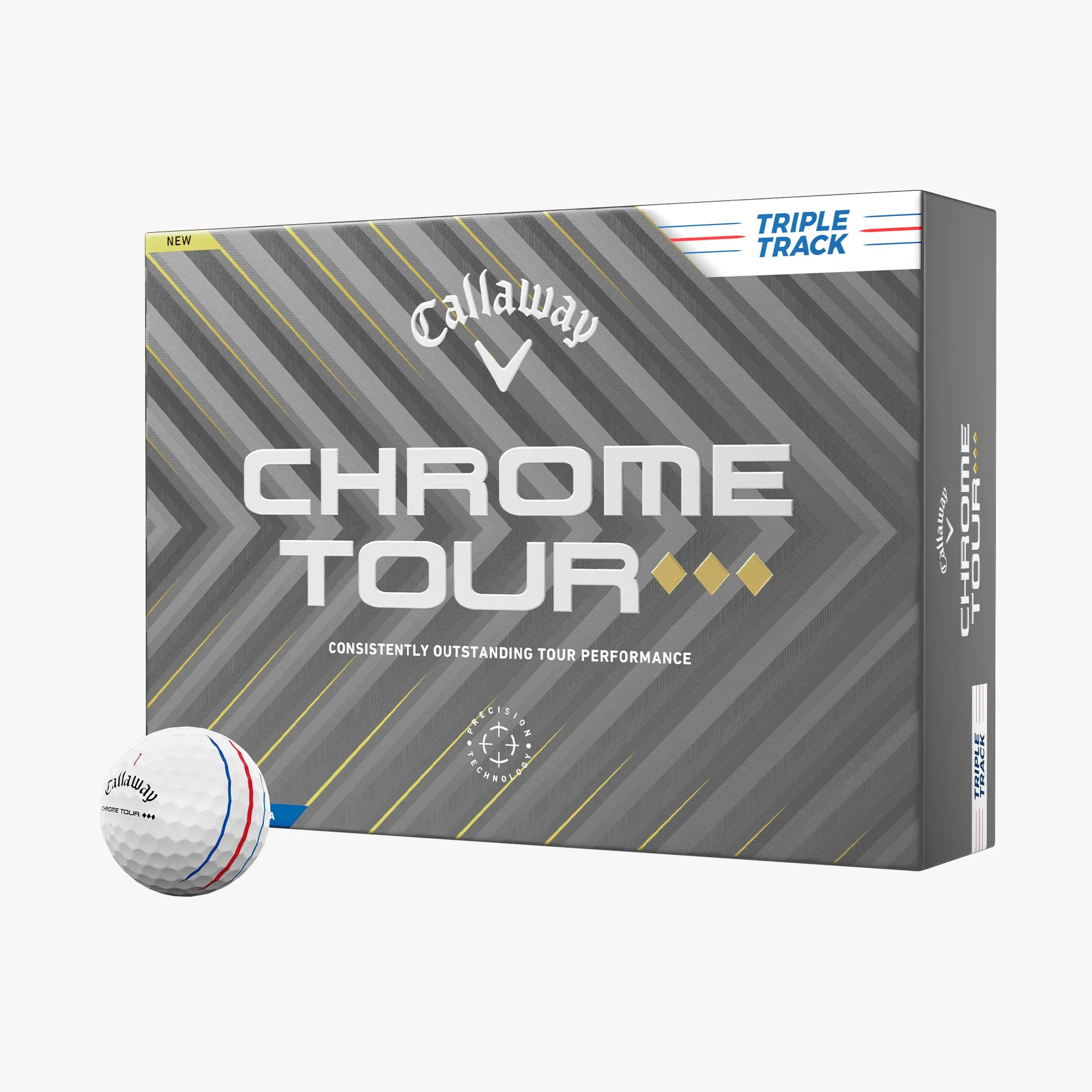 Chrome Tour Triple Diamond Triple Track Golf Balls